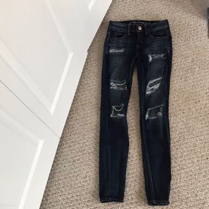 American Eagle outfitters ripped jeans